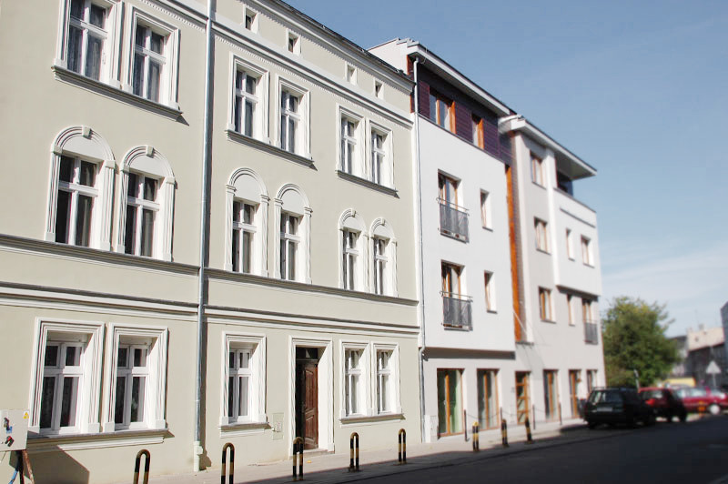 Gniezno, ul. Żuławy 8 - renowacja budynku